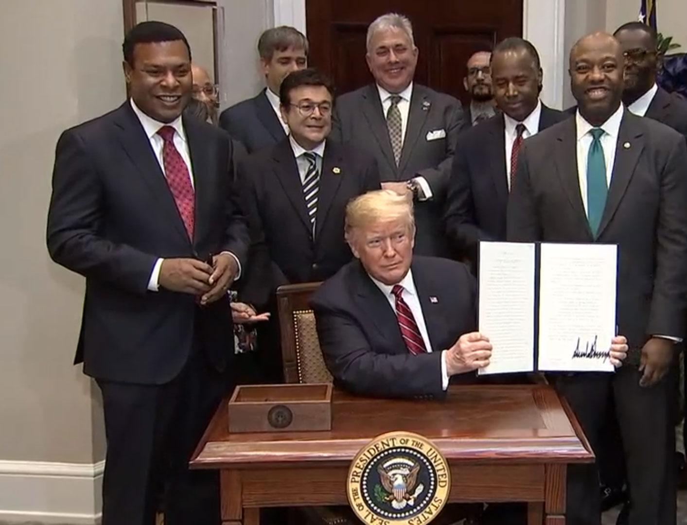 Trump creates opportunity zones council with executive order