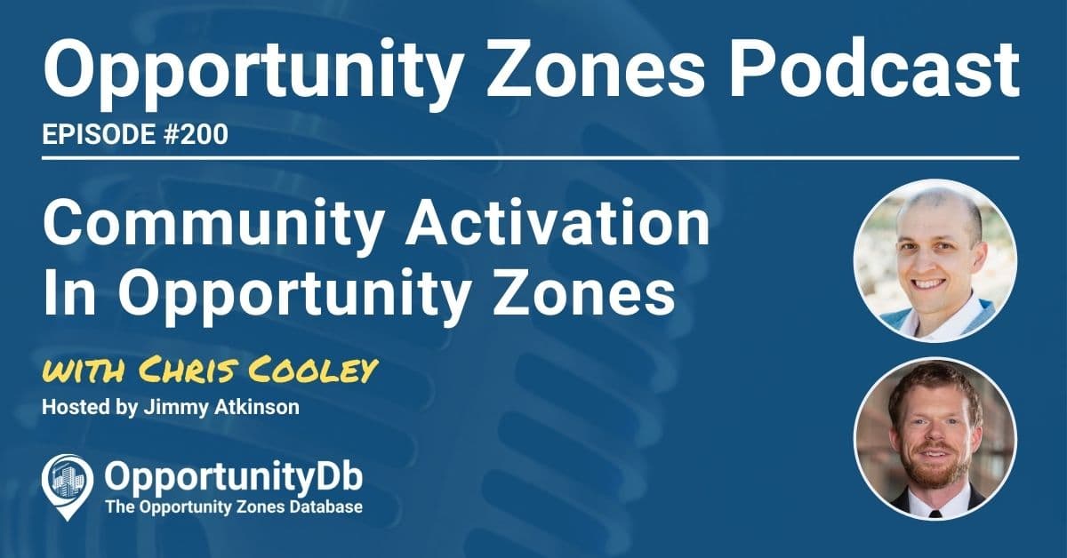 Community Activation In Opportunity Zones, With Chris Cooley