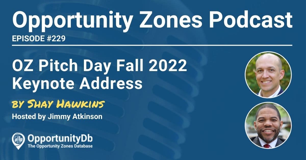 OZ Pitch Day Keynote Address By Shay Hawkins