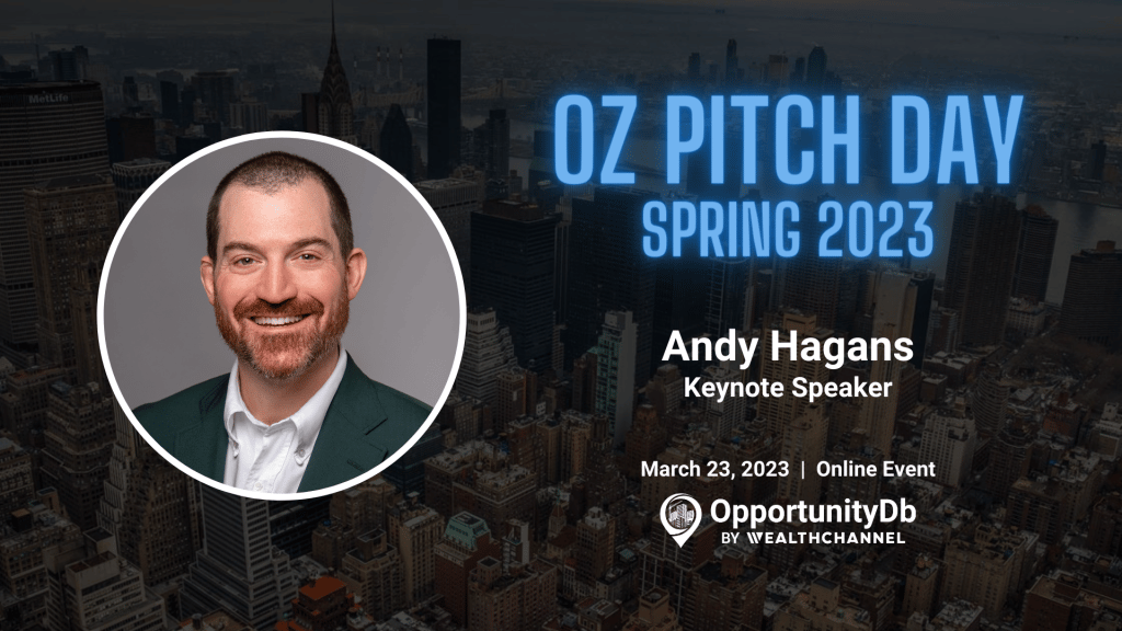 Building Generational Wealth With Alternative Investments - Keynote By Andy Hagans