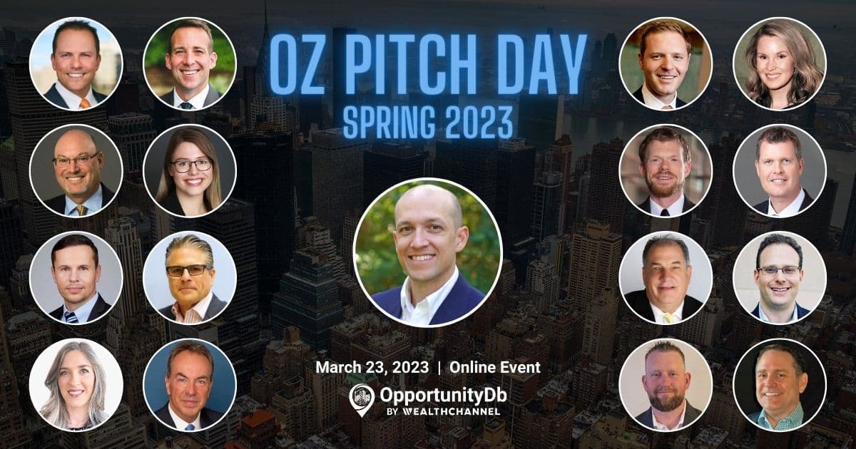 OpportunityDb To Host OZ Pitch Day On Thursday, March 23rd