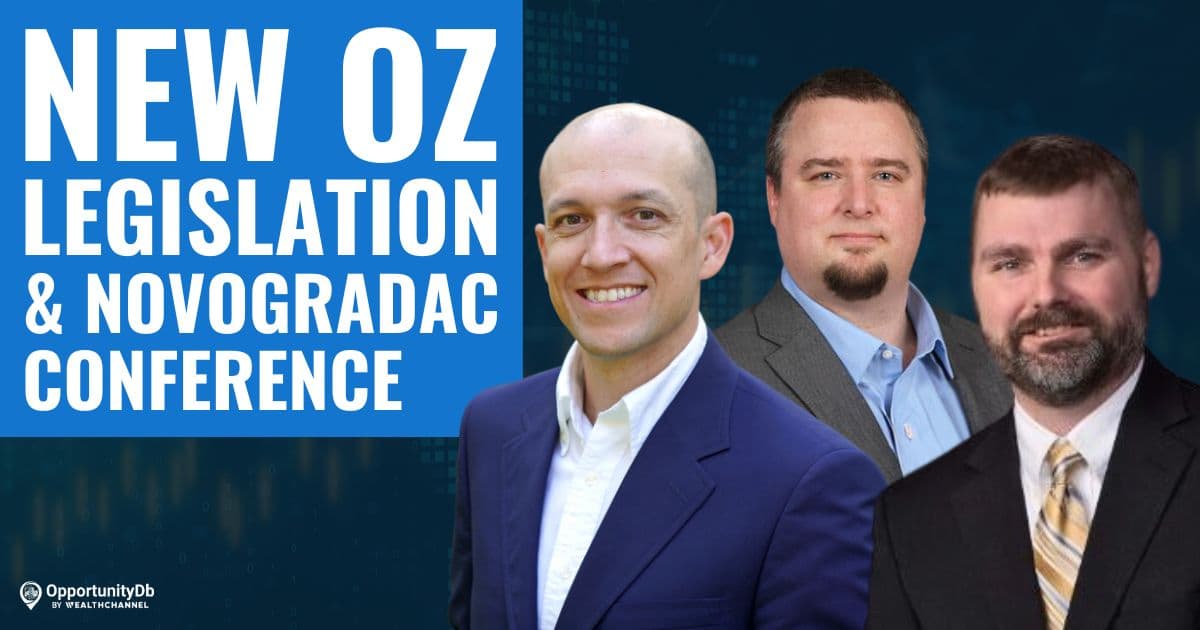 New Opportunity Zone Legislation & Novogradac's Upcoming OZ Summit, With Brent Parker & Jason Watkins