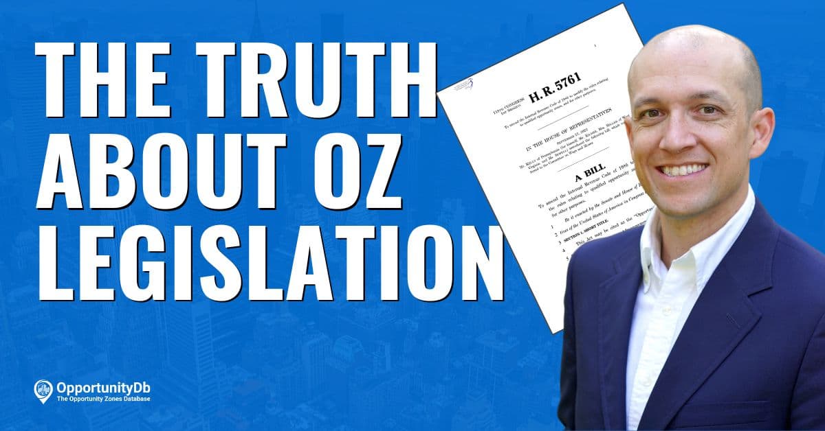 The Truth About Opportunity Zones Legislation