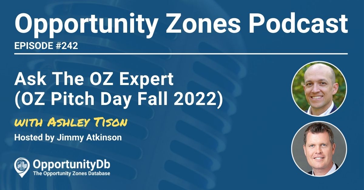 Ashley Tison on the Opportunity Zones Podcast