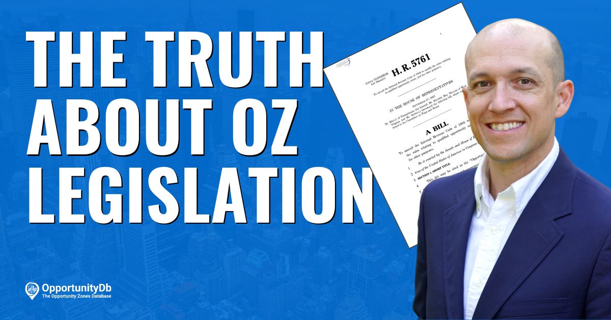 The Truth About Opportunity Zones Legislation